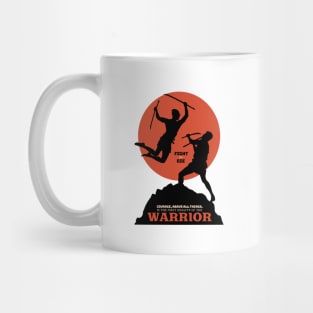 Legendary Warrior Courage Above All Things Mug